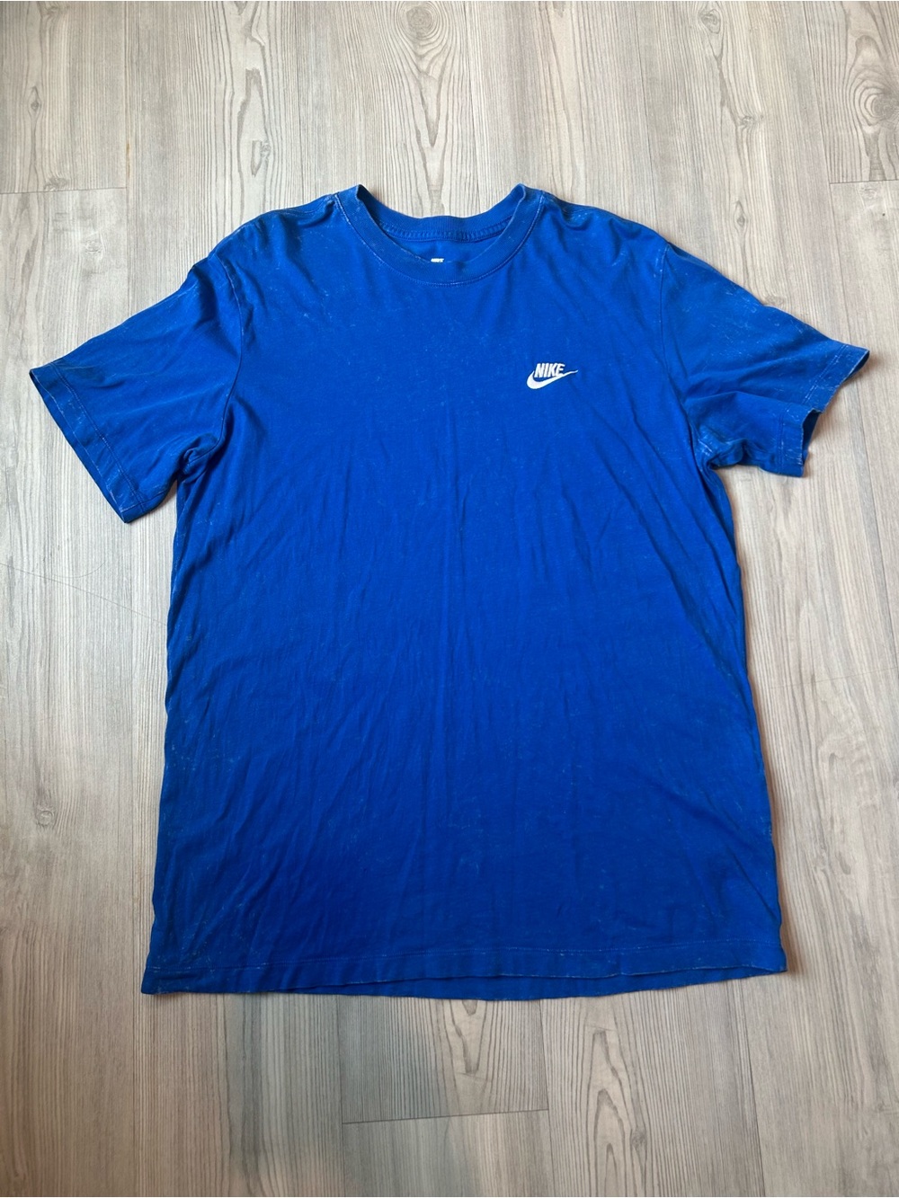 Nike Royal Blue Short Sleeve Swoosh Crew T-Shirt